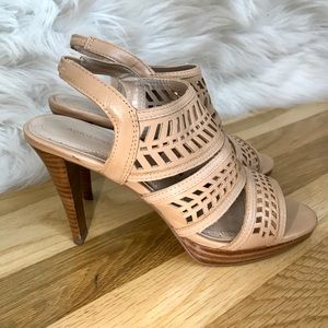 Adrienne Vittadini Beige Heels